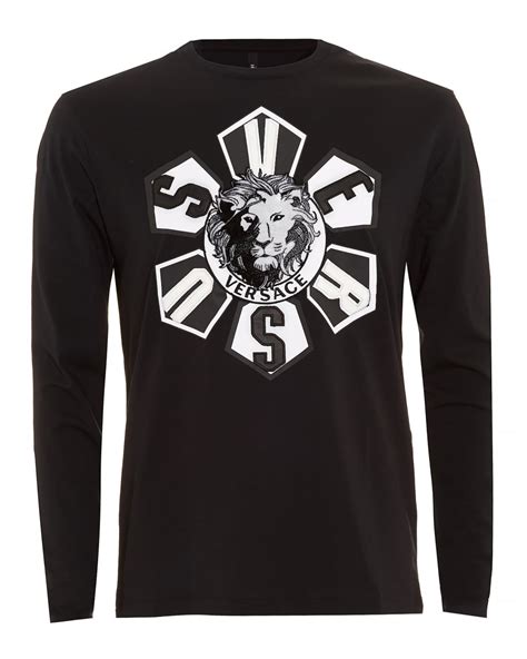 versus versace t shirts|Versace long sleeve t shirts.